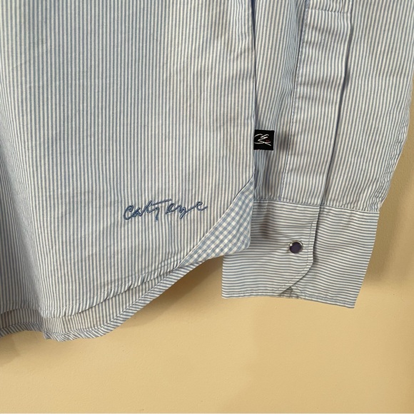 Cats Eye Men’s Long Sleeve Button Down Shirt (size:15 1/2) - Picture 5 of 8